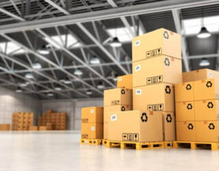 Temporary storage of goods