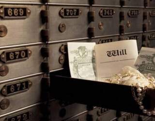 Storage of valuables